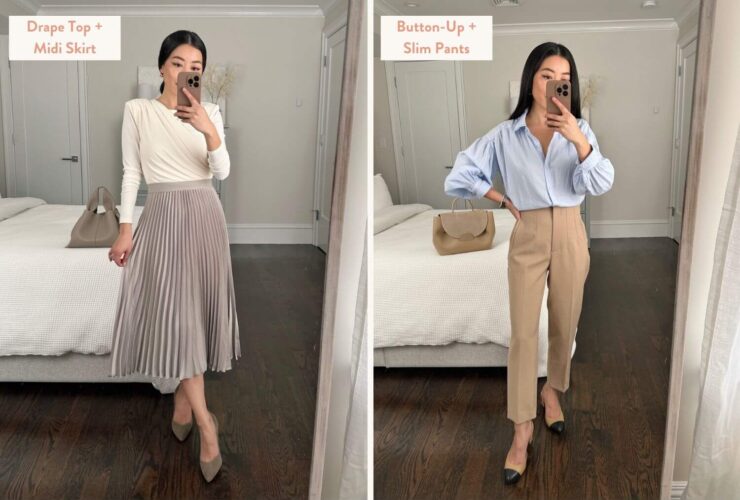 A Week of Classic Work Outfits