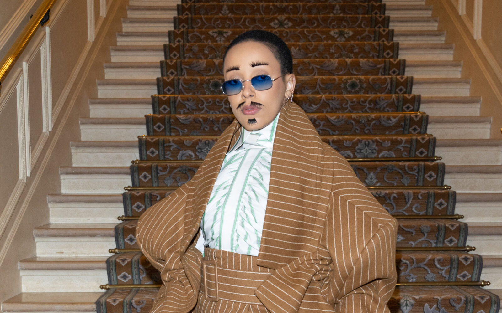 Doja Cat Dons More Artful Beauty Looks at Couture Week