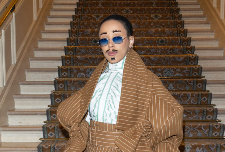 Doja Cat Dons More Artful Beauty Looks at Couture Week