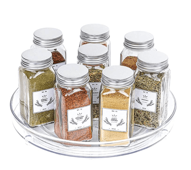 lazy susan spice organizer