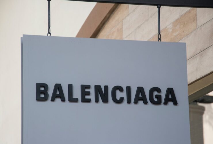 Balenciaga launches first collection at Paris Fashion Week since advert controversy