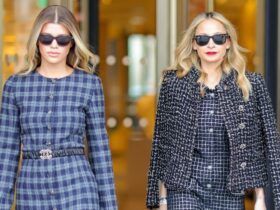 Sofia Richie Matches Sister Nicole Richie in Plaid at Chanel PFW Show – WWD