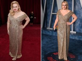 Rebel Wilson Rewears 2020 Oscars Dress at Afterparty — and Flashes Tiffany & Co. Engagement Ring!