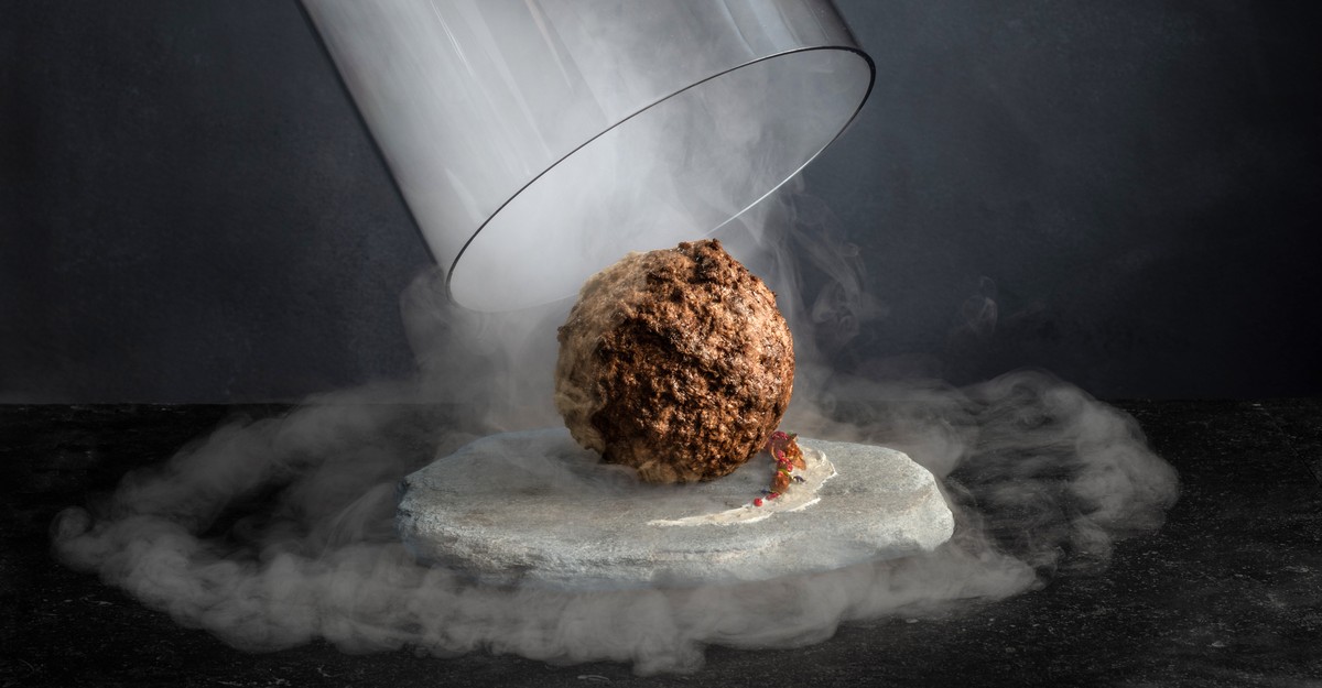 The Woolly-Mammoth Meatball Is an All-Time Great Food Stunt