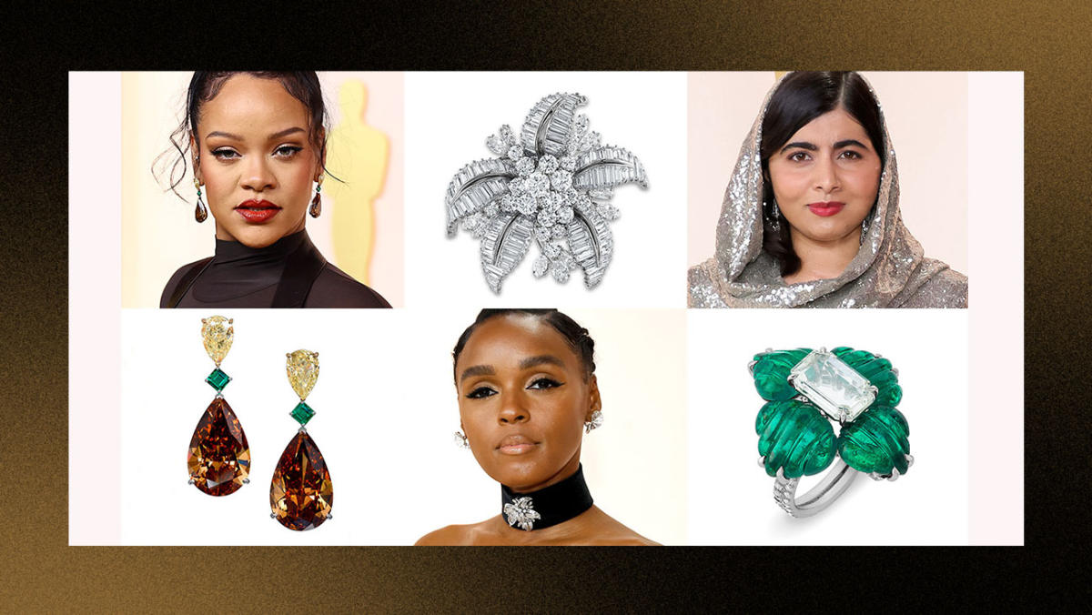 The Best Jewelry at the 2023 Oscars Seen on Rihanna, Florence Pugh and More Stars