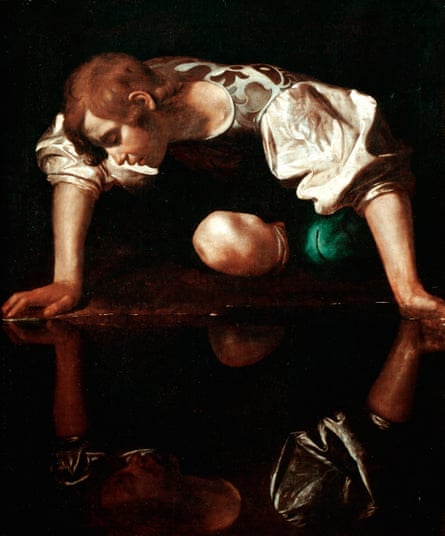 Caravaggio’s Narcissus, 1596.