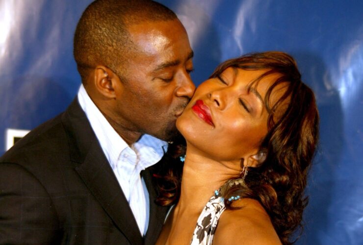 11 Sweet Photos Of Angela Bassett And Courtney B. Vance Packing On The PDA