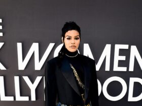 Teyana Taylor Takes on Plaid for Essence Black Women in Hollywood 2023 – WWD