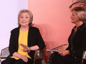 Hillary Clinton Embraces Power Dressing for Forbes’ 30/50 Summit – WWD