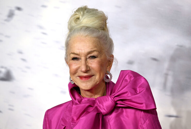 Helen Mirren Wears Dramatic Pink Cape for ‘Shazam! Fury of the Gods’ – WWD