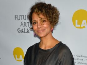 Halle Berry Gets Wild in Bikini & Zebra Print Cover-Up – Footwear News