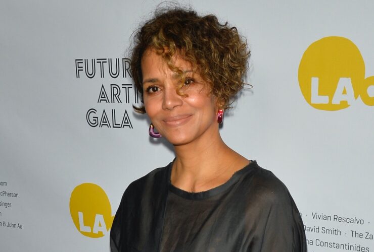 Halle Berry Gets Wild in Bikini & Zebra Print Cover-Up – Footwear News