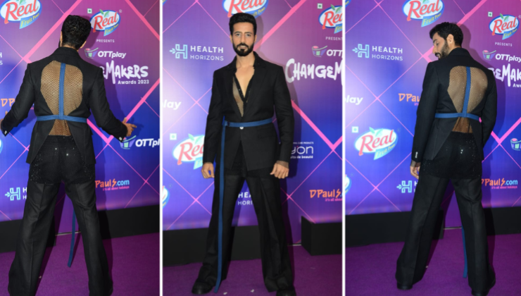 Bhuvan Arora Aces The Backless Boy’s Suit Trend Like A Cool Dude At OTTplay ChangeMakers Awards