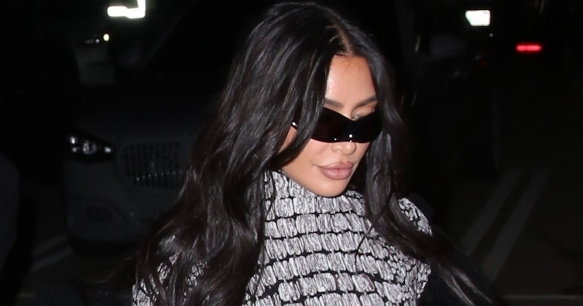 Kim Kardashian Trades Skims for Crocodile Alaïa Bodysuit to Attend Sza Concert