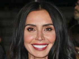 Loose Women’s Christine Lampard causes a stir in zany figure-skimming dress