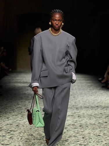 a look from Bottega Veneta fall 2023 runway