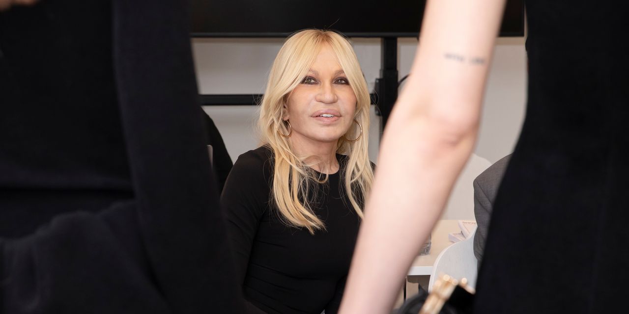 Donatella Versace Heads to Hollywood