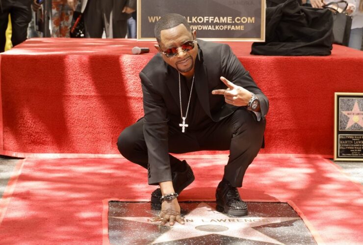 Martin Lawrence Receives Star On The Hollywood Walk Of Fame