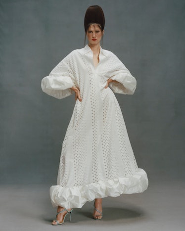 a look from christopher john rogers pre-fall 2023