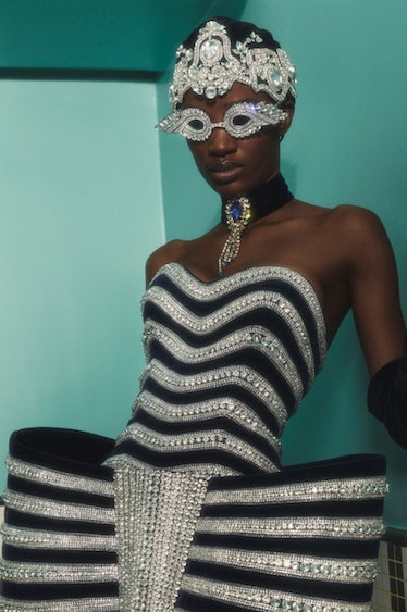 a look from balmain pre-fall 2023