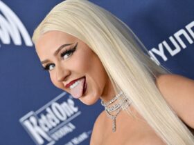 Christina Aguilera wows in slinky all-black look – but fans are distracted by controversial accessory