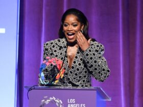 Keke Palmer Sparkles in Simkhai at The Los Angeles LGBT Center Gala – WWD