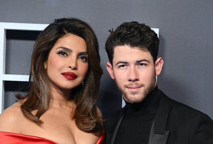 Nick Jonas Supports Priyanka Chopra at the Premiere of Her New Show, Citadel