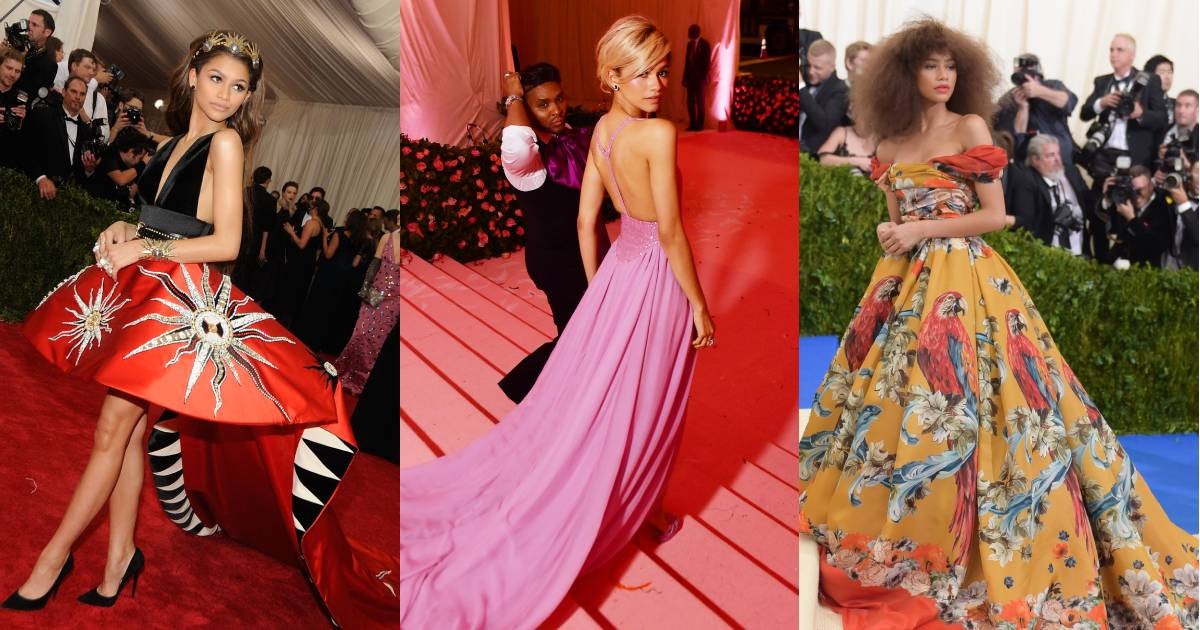 A Complete History of Zendaya’s Met Gala Fashion