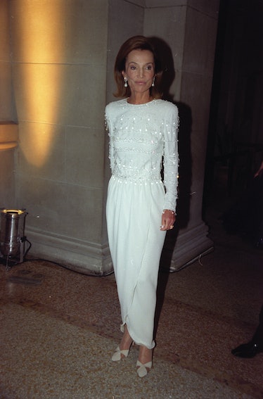 Lee Radziwill attends the Metropolitan Museum of Art Costume Institute's annual Gala 