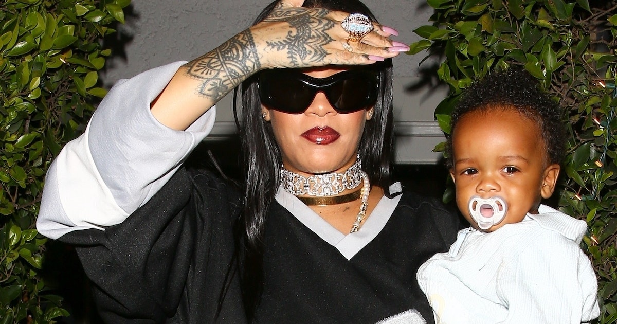 Rihanna’s Son Just Eclipsed Her Own Street Style