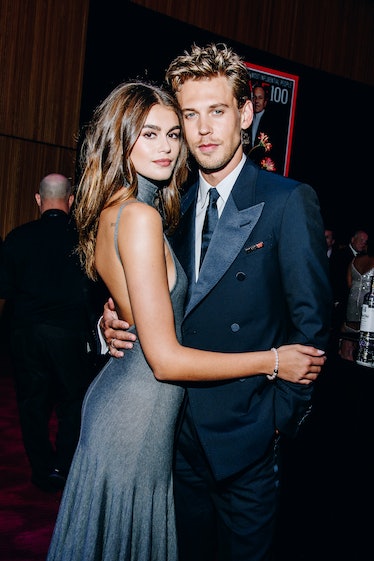 Kaia Gerber and Austin Butler at the TIME100 Gala.