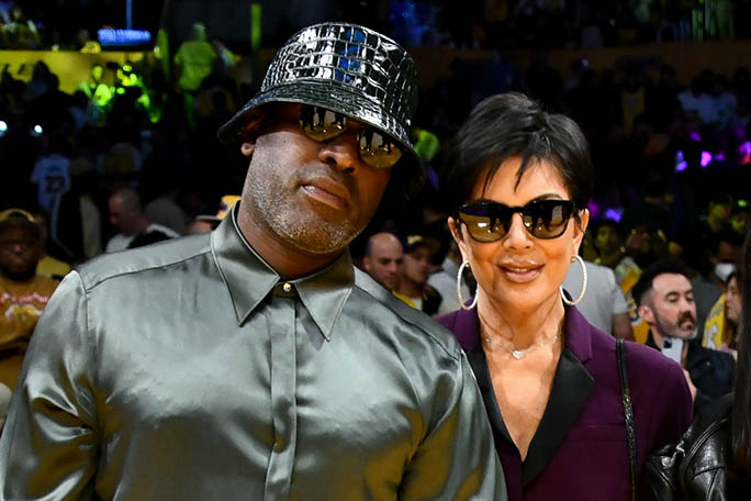 Kris Jenner Slips Into Pointy Boots at Lakers Game With Corey Gamble – Footwear News