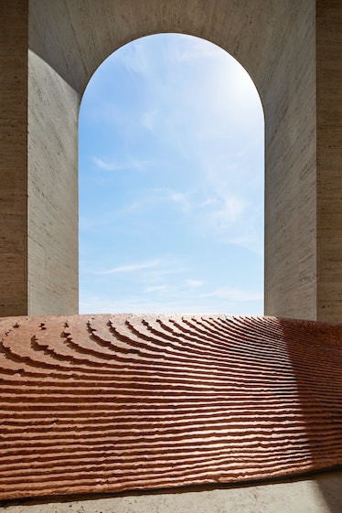 inside the fendi x fondazione arnaldo pomodoro exhibition