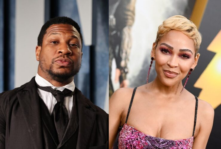 Jonathan Majors And Meagan Good Hold Hands Amid Rumors They’re Dating