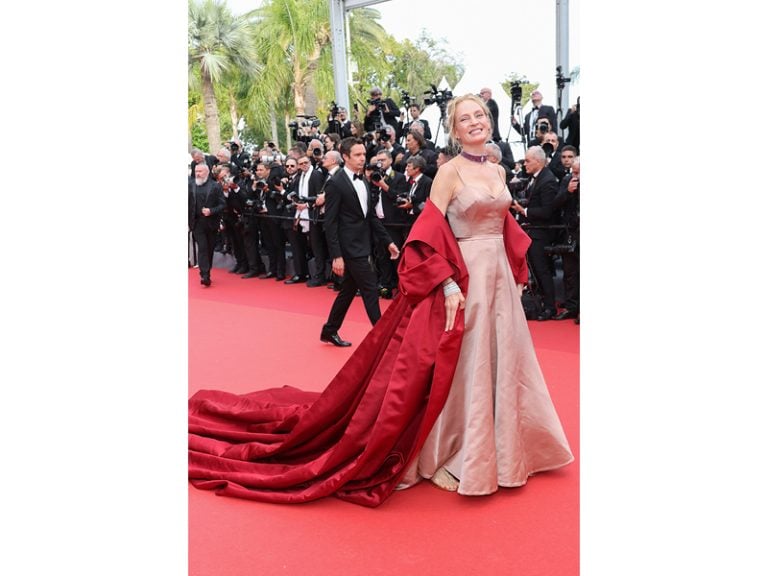 cannes 2023 red carpet uma thurman