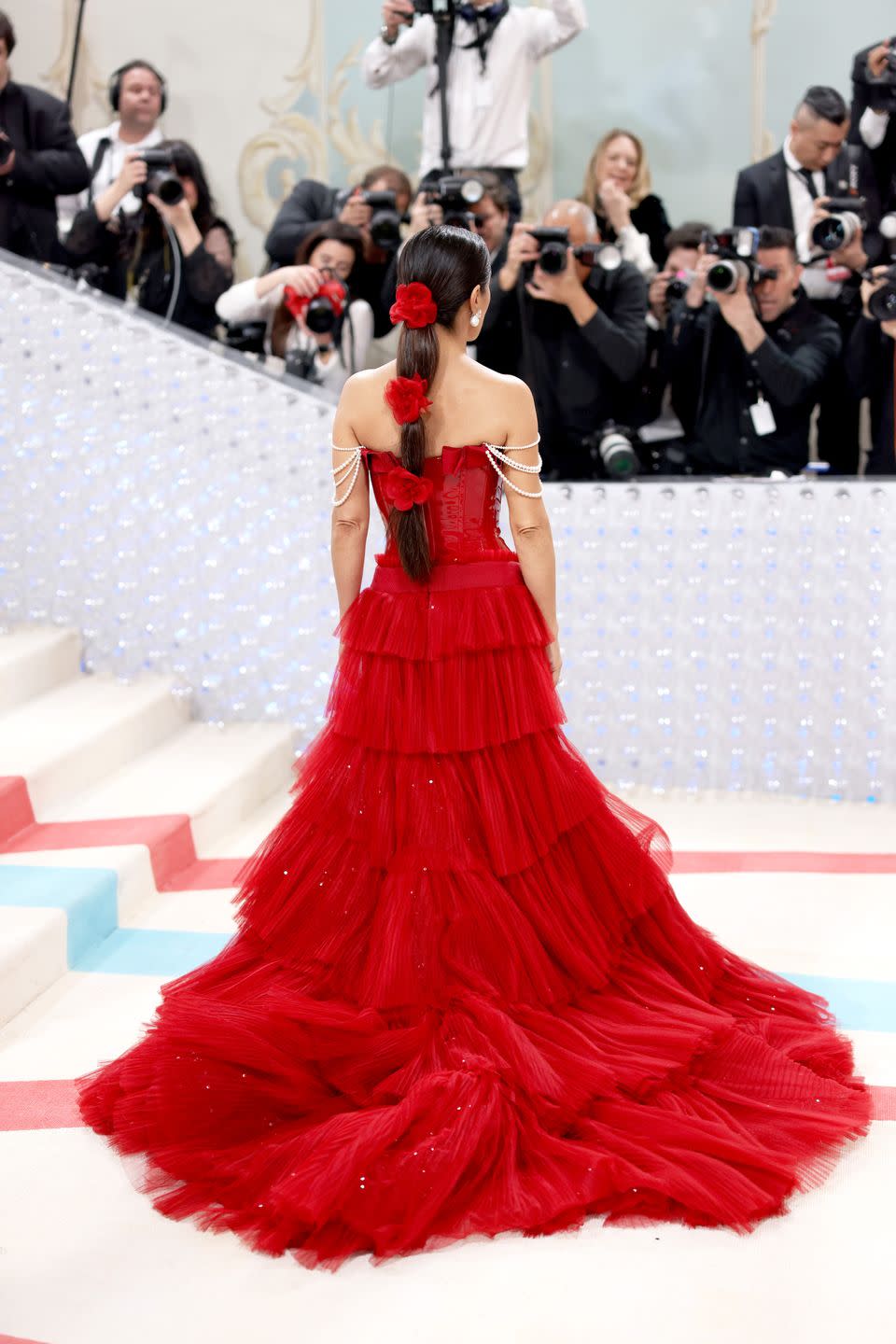 new york, new york may 01 salma hayek attends the 2023 met gala celebrating 