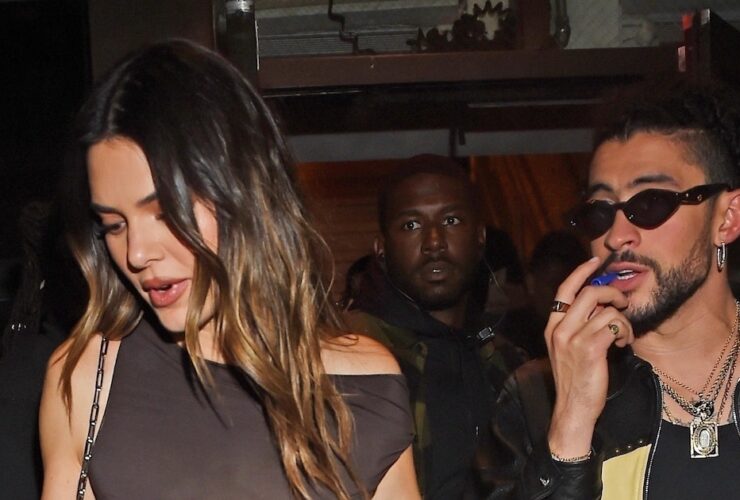 Kendall Jenner Goes Sheer for a Date Night With Bad Bunny