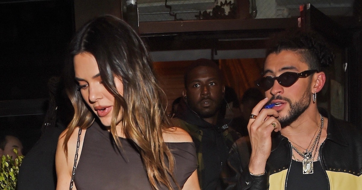 Kendall Jenner Goes Sheer for a Date Night With Bad Bunny