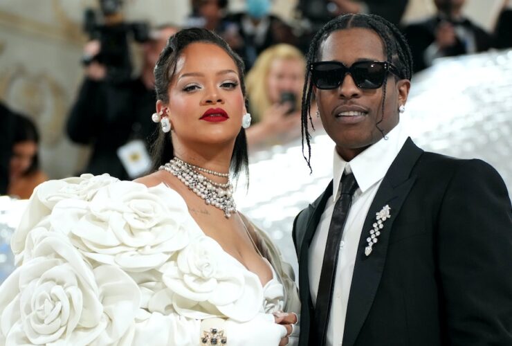 Rihanna and A$AP Rocky Brought the 2023 Met Gala to a Close in Style