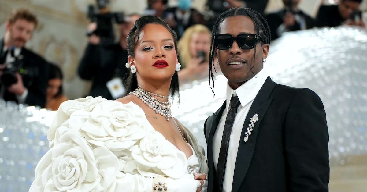 Rihanna and A$AP Rocky Brought the 2023 Met Gala to a Close in Style