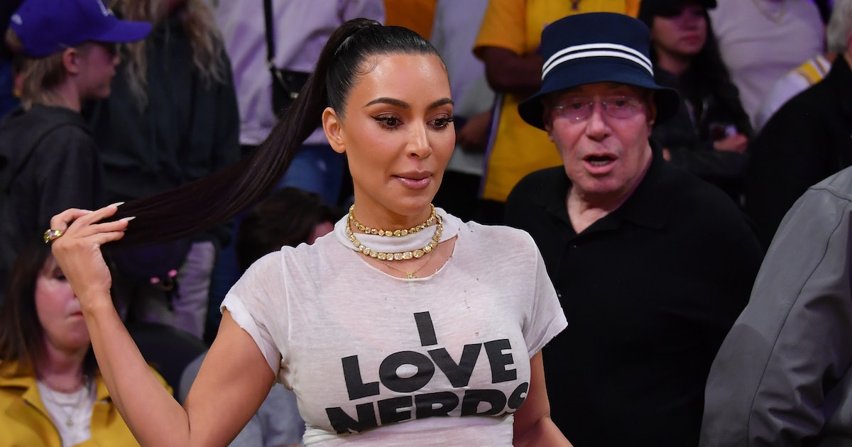 Kim Kardashian Has a Message For Jocks: She Loves Nerds Now