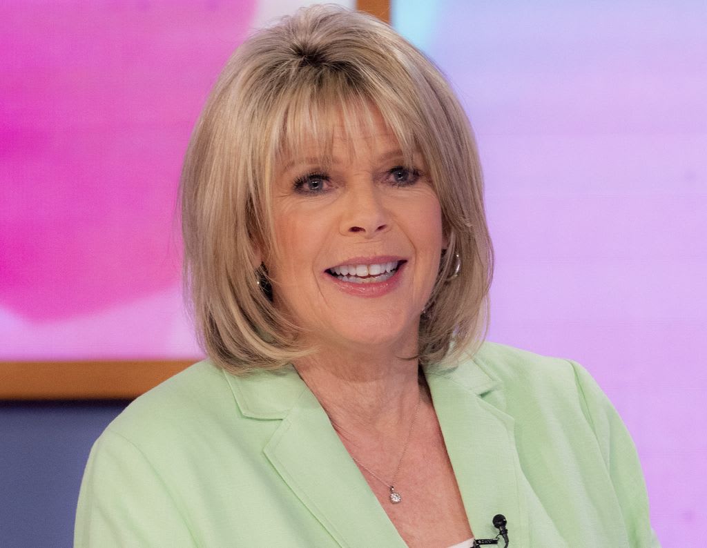 ruth langsford loose women mint blazer 