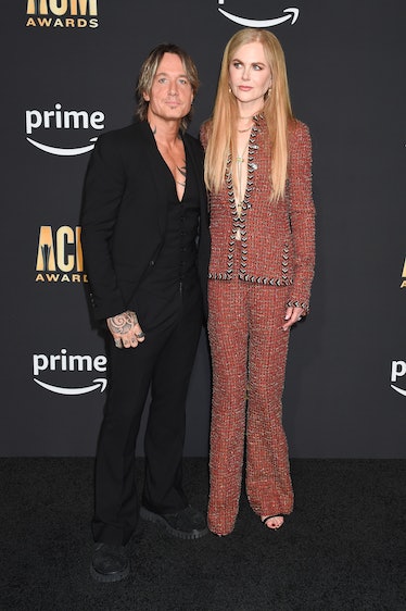 Keith Urban and Nicole Kidman at the 58th Academy of Country Music Awards 