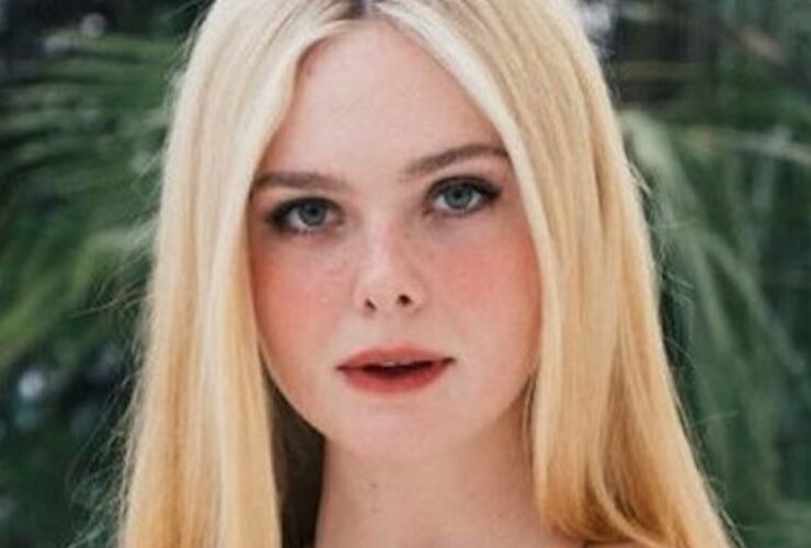 Elle Fanning’s Cannes Party Dress Is a Work of Art