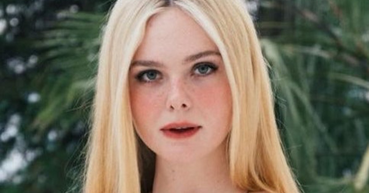 Elle Fanning’s Cannes Party Dress Is a Work of Art