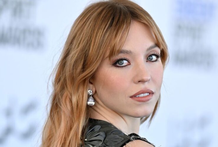 Sydney Sweeney’s naked dress is almost entirely see-through