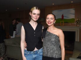 Elle Fanning Brings Back the Suit Vest Trend at ‘A Small Light’ Event – WWD