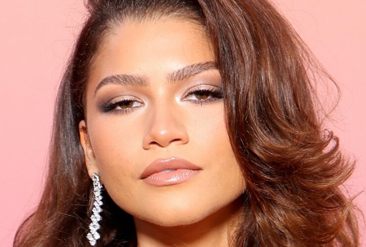 Zendaya Wasn’t Supposed To Wear This Sparkly Couture Suit and Sheer Tank