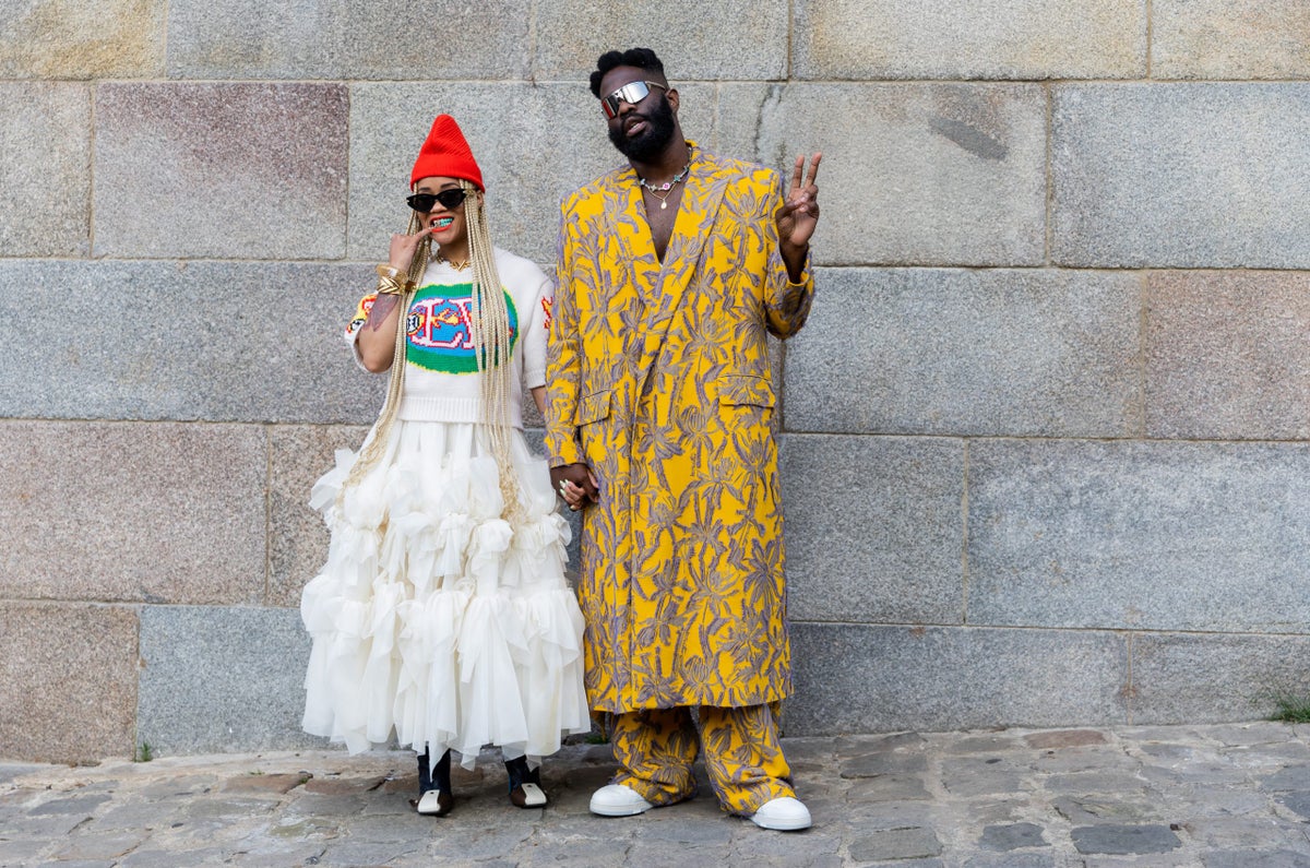 6 Stylish Black Celebrity Couples Spotted At The Louis Vuitton Show In Paris