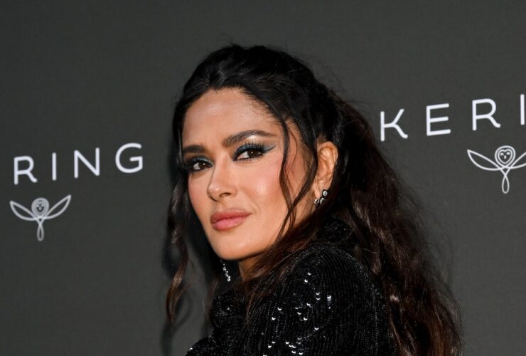 Salma Hayek Is Now Counting Her White Hairs and Wrinkles On Instagram